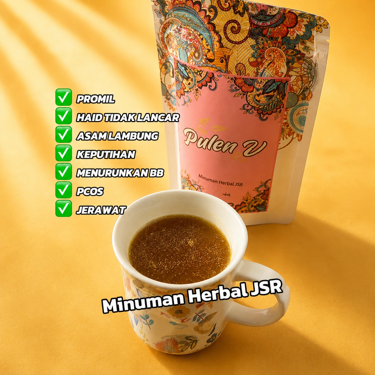 Minuman rimpang racikan nini jsr